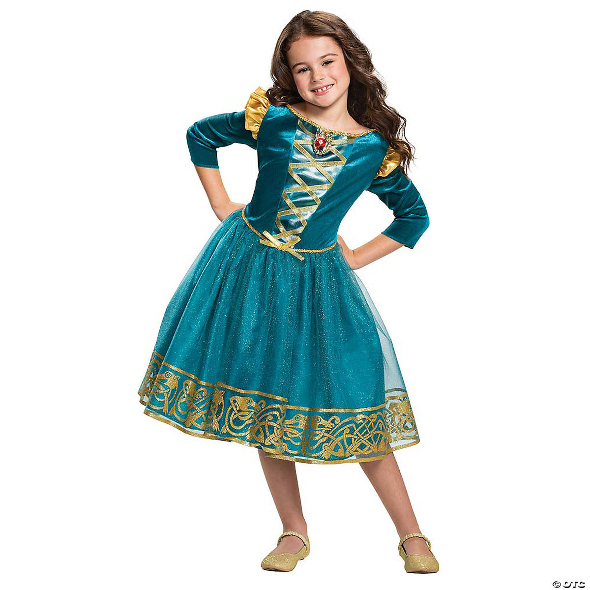 Girls merida classic costume 4-6x