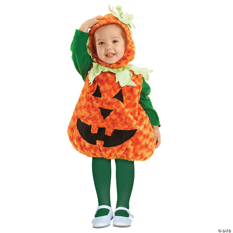 TODDLER PLUSH PUMPKIN COSTUME